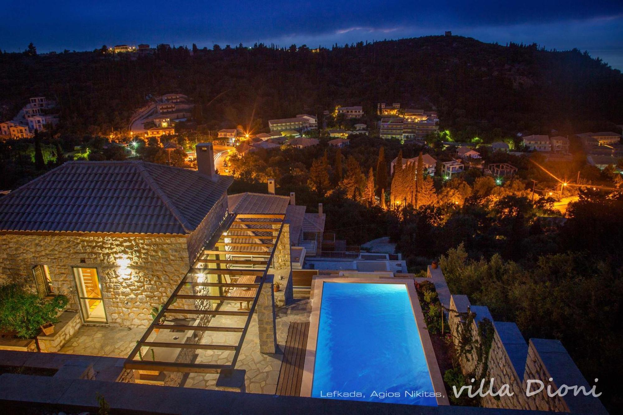Villa Dioni Ayios Nikitas Ngoại thất bức ảnh